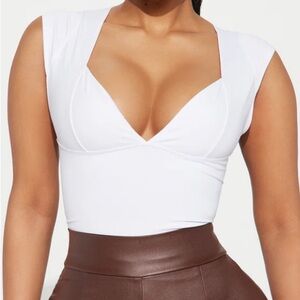 Elegant White Women's Top